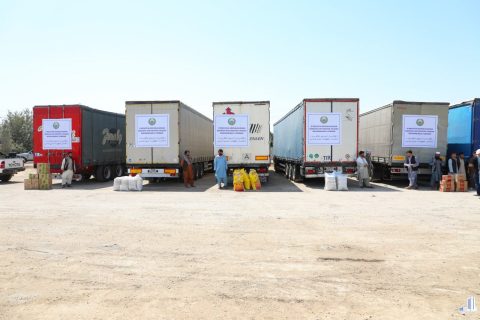 Узбекистан подарил Афганистану 183 тонны продуктов